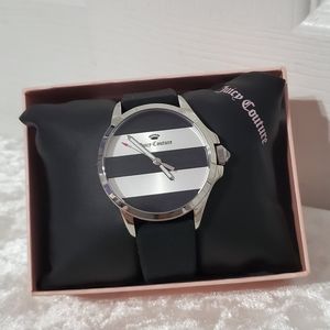 Juicy Couture Black/Silver Watch
